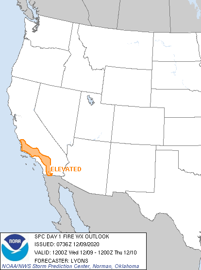 CEDRdigital's tweet photo. #CA Elevated Fire Conditions - December 9th
Update on 8 Active #Wildfires in Southern #California
Fire Map: https://t.co/INuKPJ4FdW
There have been no injuries or deaths, no structures damaged or lost
#LACounty #Riverside #Ventura #SequoiaNF #BondFire #CornellFire #PerkinFire https://t.co/wG5E5tMlQF