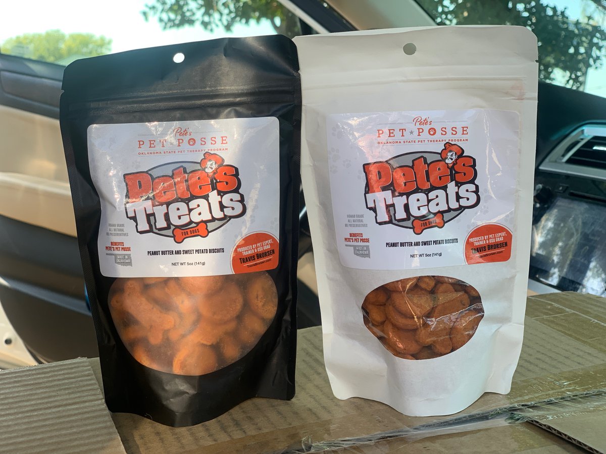 Pets4Pete's tweet photo. Pete's Treats are made in small batches with human grade ingredients and the holiday supply is very limited. Order yours online
https://t.co/WEfABkTqjh
or stop by Three Dog Bakery Stillwater
Your pups will thank you! #SweetPotato #PeanutButter #AllNatural #MadeInOK https://t.co/YBJMR7MvX6