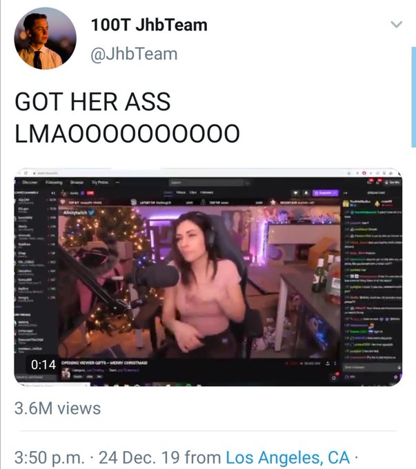 Watch Alinity's leaked NSFW photo on TwXstars