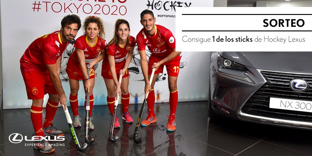 LexusSpain's tweet photo. SORTEO | Haz RT si quieres conseguir uno de los 4 sticks de la @rfe_hockey que celebra este fin de semana la #CopaReyHockey y #CopaReyReinaHockey. Bases Legales: https://t.co/xtGwGOrD8S @CompluDH @spvcomplu_dhf @CHComplutense https://t.co/C7pODOrkoQ