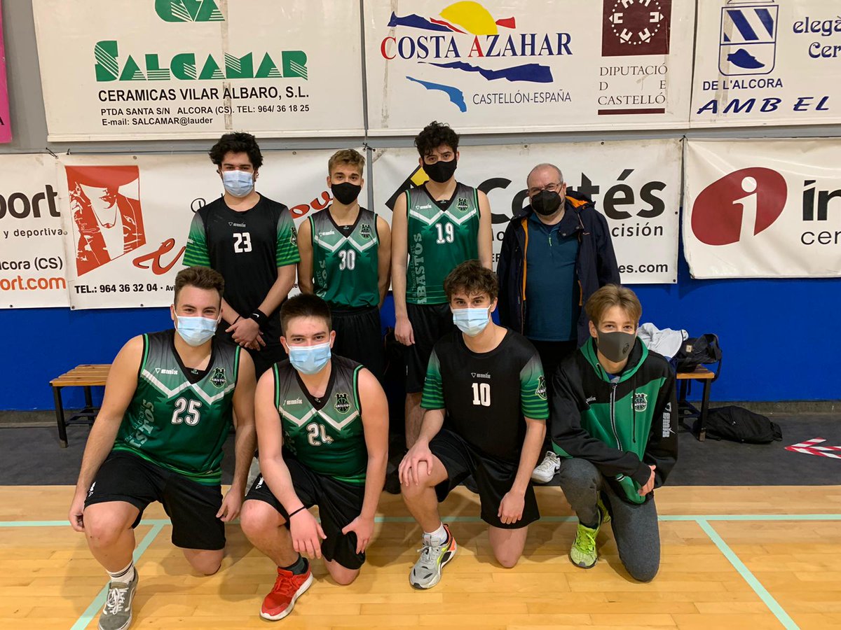 AbastosT's tweet photo. Alcora 82 - 42 Jr Masc. Partido muy duro ya que era un equipo muy superior fisicamente y técnicamente. A pesar del resultado buenas sensaciones y buena tensión defensiva

#GoAbastos #CBAbastos #JuniorM https://t.co/9zwMWDieOX