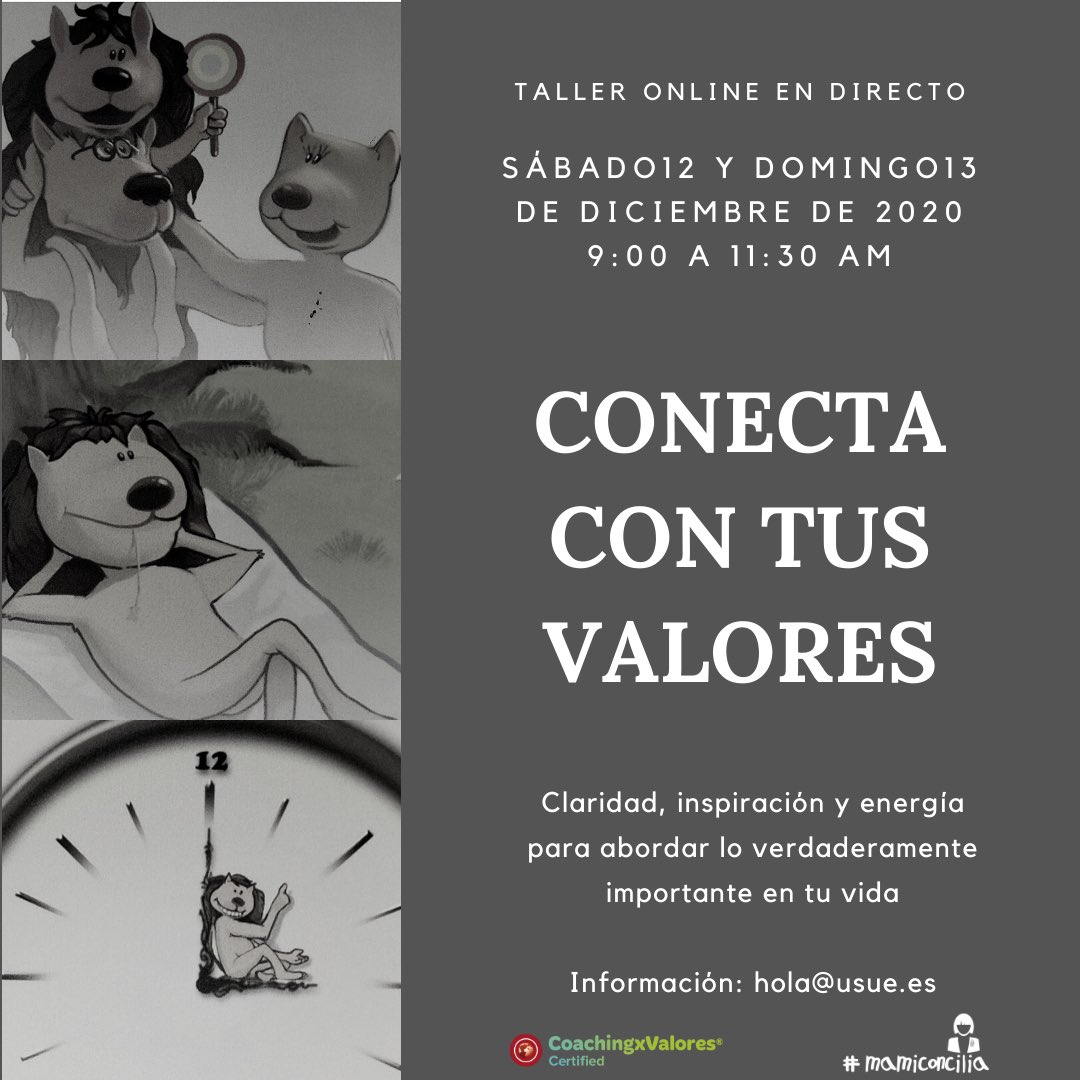 Usue's tweet photo. ¿Para ti lo más importante es la familia, la amistad o la salud pero pasas tantas horas trabajando que no tienes tiempo para disfrutar de los tuyos ni cuidarte? Ven al taller Conecta con tus valores #formacion #desarrollopersonal En 24 horas cerramos inscripciones https://t.co/GP3uKxK0Fq
