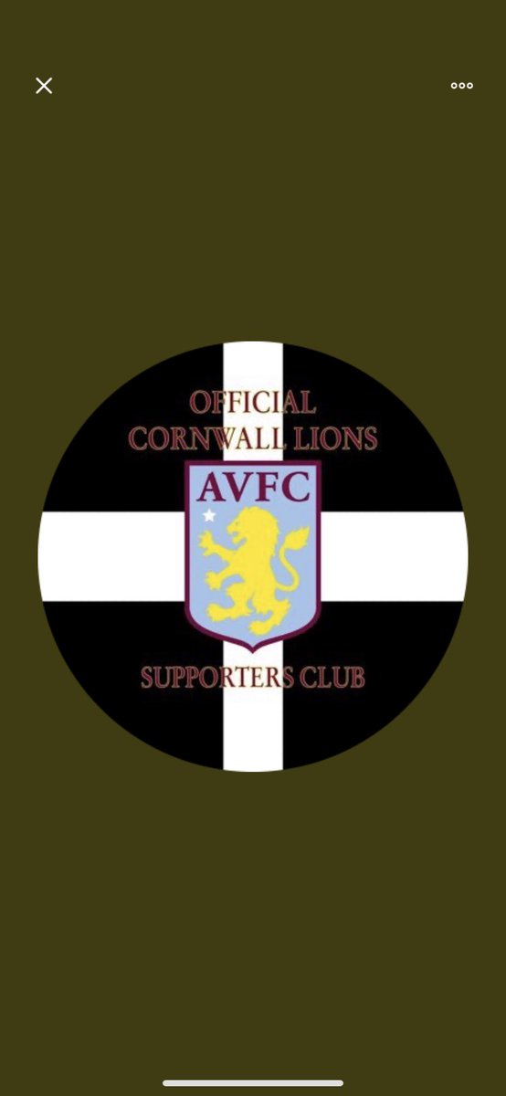 New AVFC Cornwall Lions official supporters club in Cornwall - give then a follow <a href="/CornwallLions/">AVFC Cornwall Lions</a> if your UTV