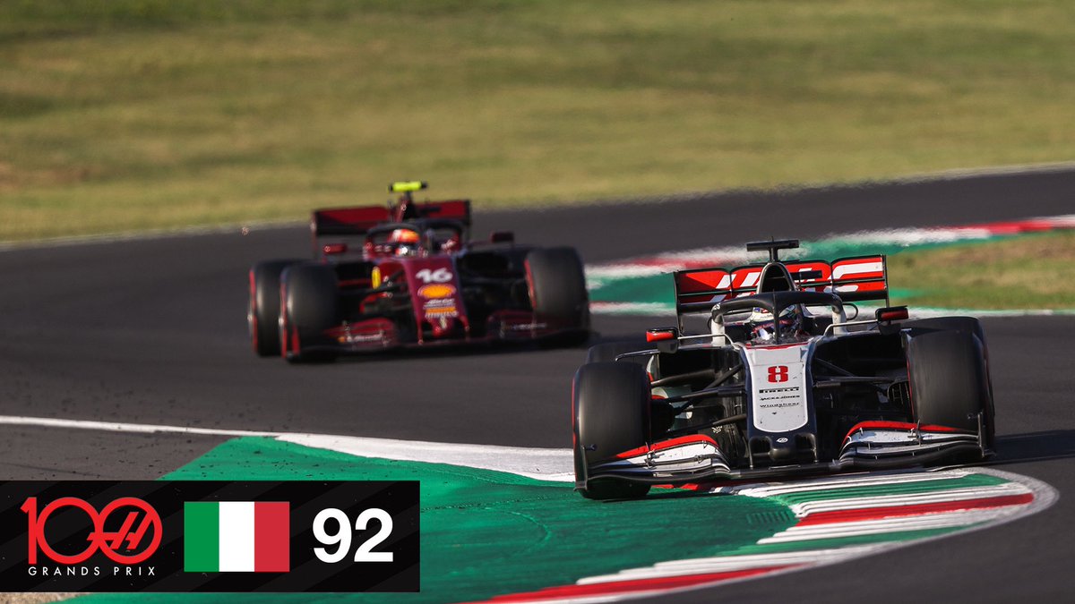 A first visit to Mugello to end a hectic summer of three triple-headers.  #HaasF1  #Haas100