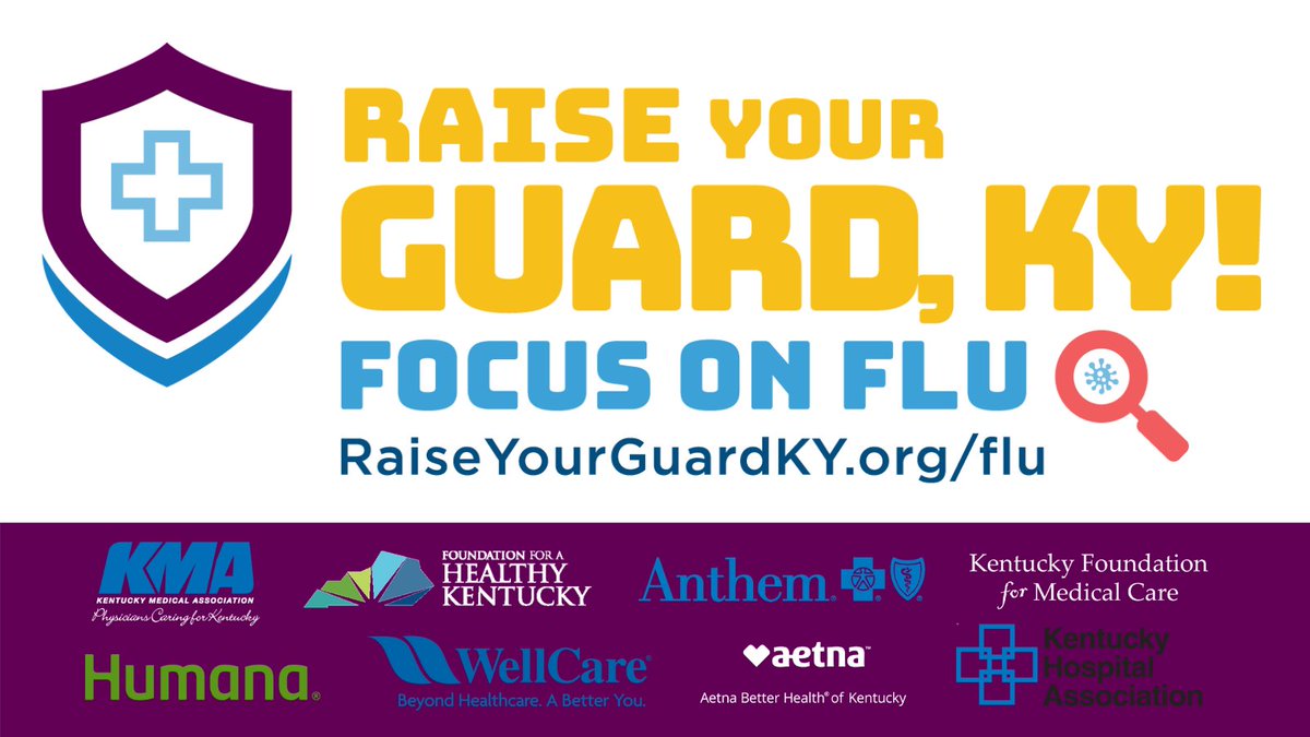 healthyky's tweet photo. PLEASE SHARE: We're expanding our partnership to encourage more Kentuckians to get the flu shot this year to avoid the "twindemic" of #Flu and #COVID #FocusonFlu #RaiseYourGuardKY @KYMedAssoc @Humana @Aetna @WellCare_Health @KYHospitals @AnthemBCBS
https://t.co/Ayykql5k1Z? https://t.co/jLDhEPL8Hw