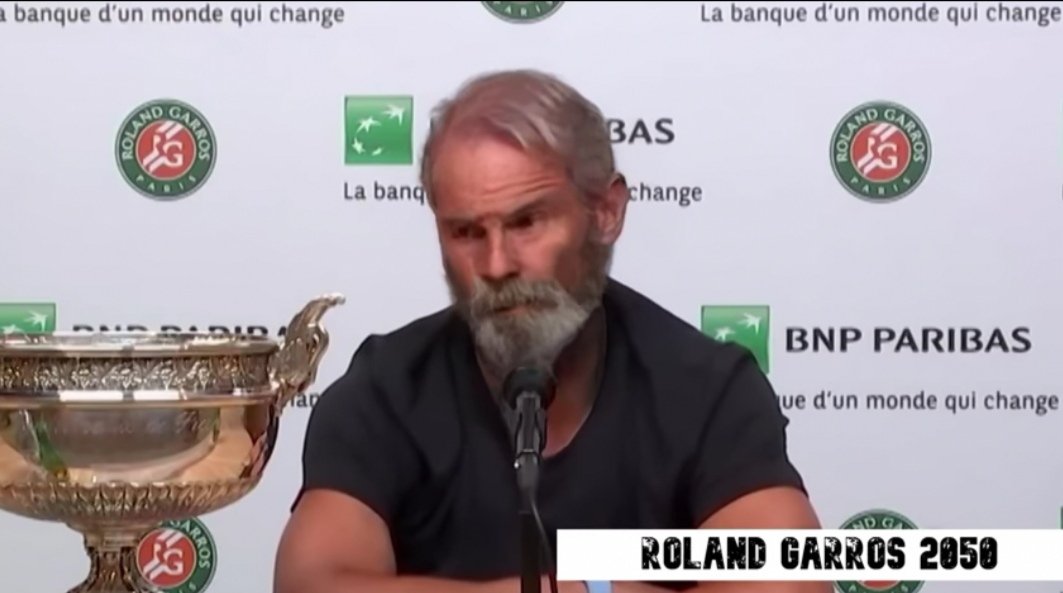 Rafa winning RG in 2050.

Dead 🤣🤣🤣