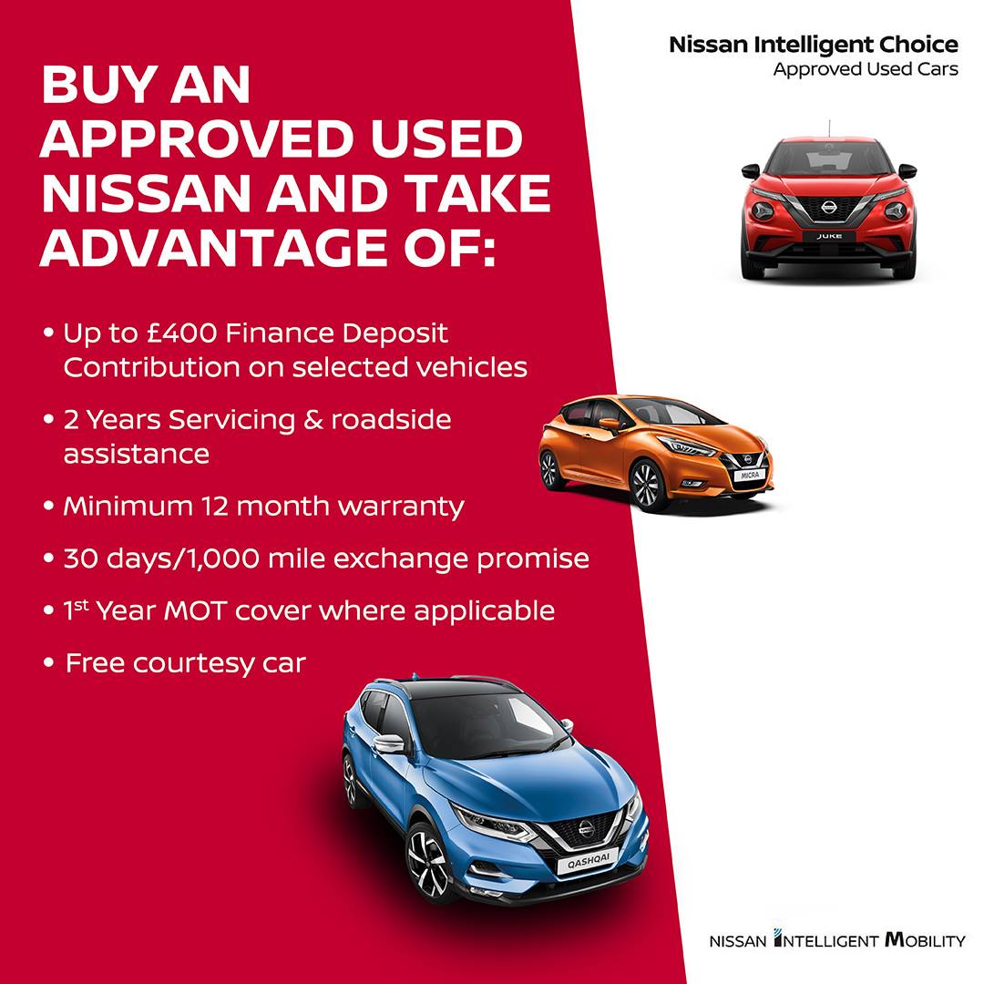 SLMNissan's tweet photo. Discover the Nissan Approved Used Car Programme.

➡ https://t.co/Nn31mIvEr2 https://t.co/XVWindRCbv