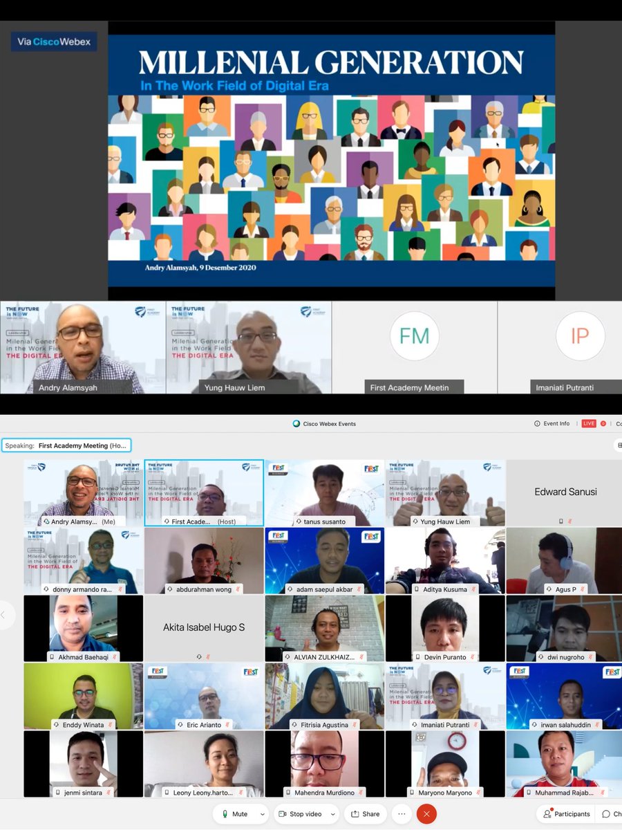 andrybrew's tweet image. ngobrol sore tentang generasi millenial bareng #firstacademy
topik ringan, santai, tapi banyak orang pusing dibuatnya