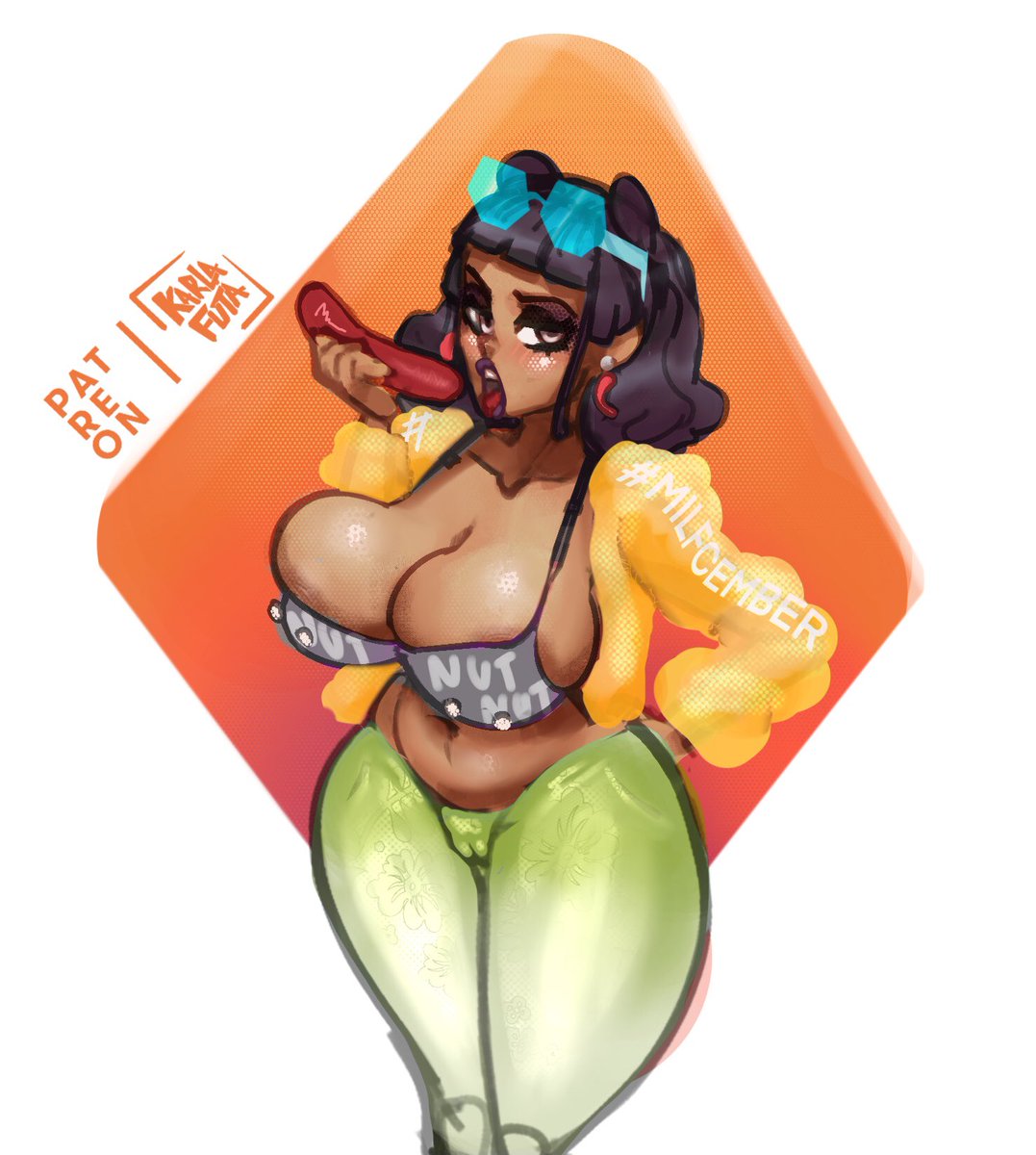 Names for her?
A sketch of Mia’s milftastic Latina single mom who wants to stay hip with her younger conquests.
Her bra and pants (no underwear ) are about to burst. 
-
#milfcember is about making yourself into a Milfier version of yourself , or one of your ocs.