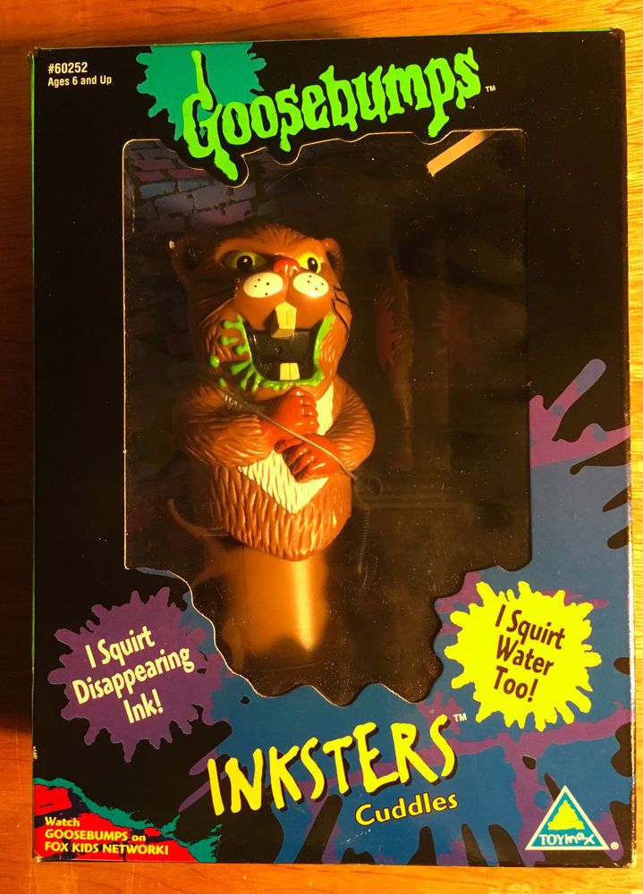 GoosebumpsMerch's tweet photo. Goosebumps Inksters from ToyMax. https://t.co/jck9kjIxvb