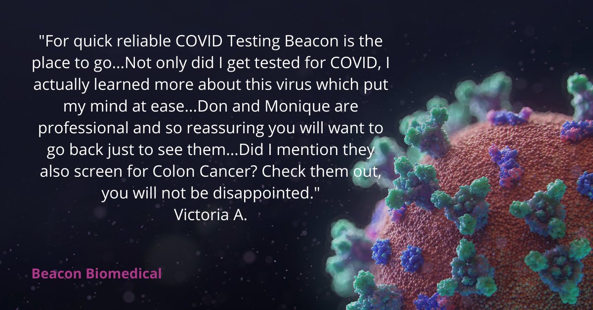 We are honored to have our patients offer such kind reviews for our Covid19 Blood test. #covidtesting