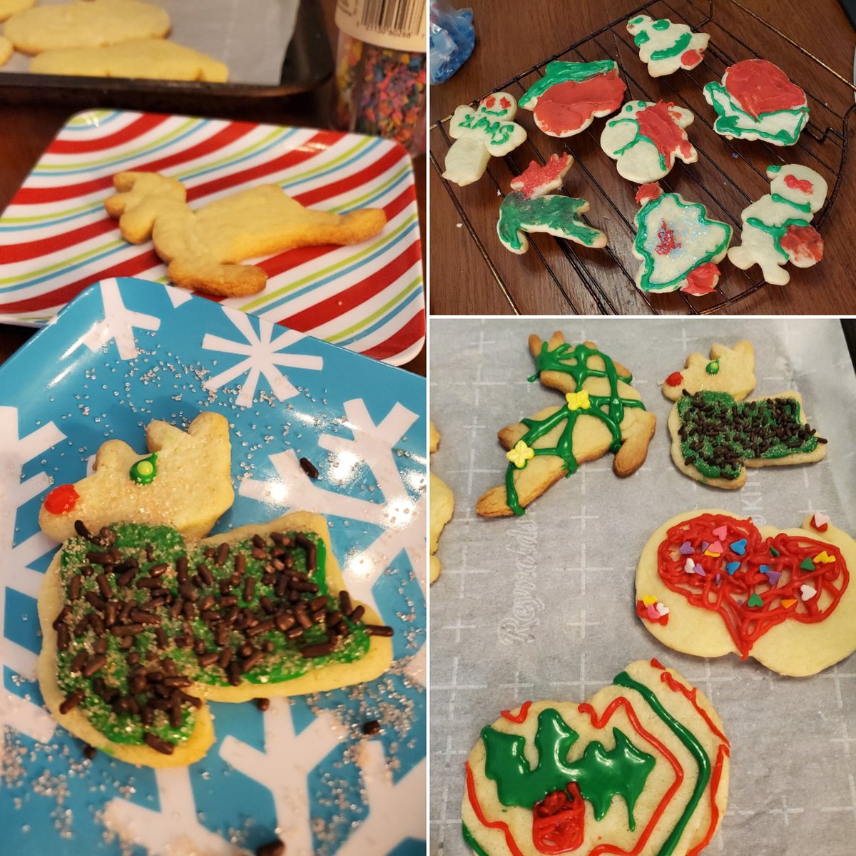 simplechristy's tweet photo. Last night was hubs' turn for "Do the Thing" night. (Sounds better than "date night at home")
His family doesn't do Christmas but he wanted to make the holidays special. So he bought some cookie making stuff and hot chocolate. Then we watched #theprincessswitch2.
#hesakeeper https://t.co/y9pqHia8f6