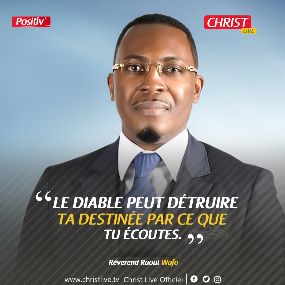 Christ Live Tv Positiv Reverend Raoul Wafo Positiv T Co 01mqf6zz52 T Co 8sncb0vv T Co Dbzmxzkivh T Co J95kfuokjz T Co Opuzteaqli Twitter