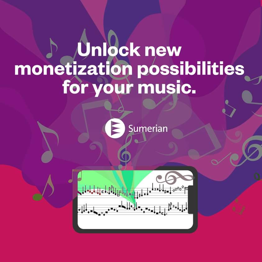 sumerianaudio's tweet photo. Synchronization of the #visualdisplay of music gives new monetization capabilities around #sheetmusic. This capability allows music to be monetized by composers and #advertisers and explore new advertising opportunities. Inbox us to find out how to go about it. #musicnotes https://t.co/Mw7GonviTA