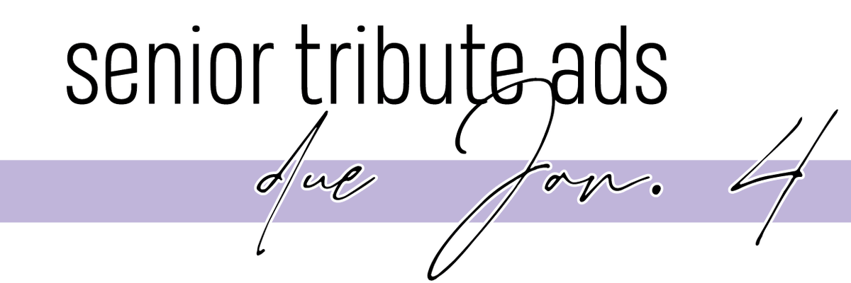 The Senior Tribute Ad deadline is Jan. 4. Don't miss out, purchase today! mailchi.mp/2edec1cf0c8f/i…