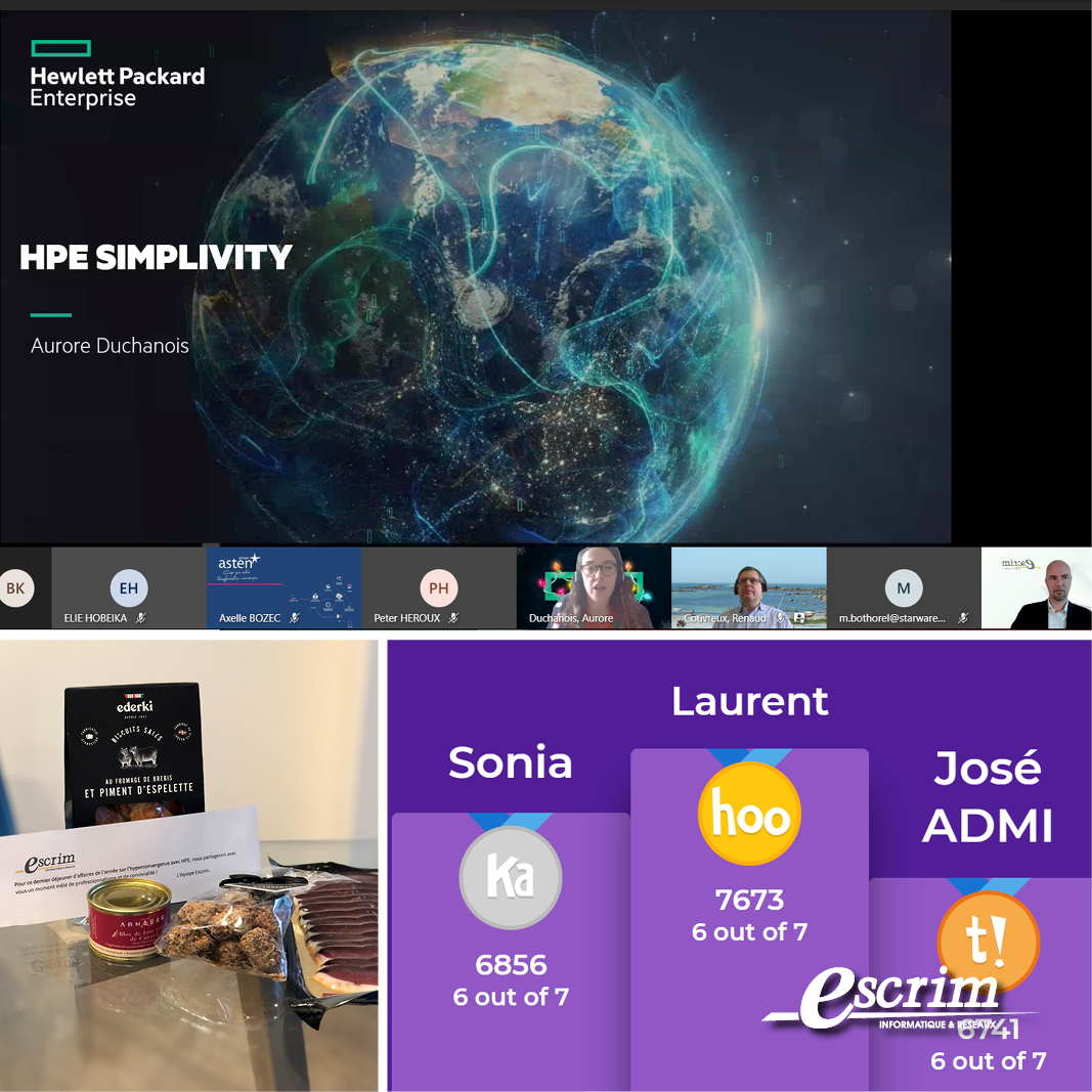 ⏩ Toutes les entreprises ont le droit de profiter de la simplicité et de l'intelligence de l'hyperconvergence.

🍽️Escrim organisait le dernier Déjeuner d'affaires de l'année avec <a href="/HPE/">HPE</a>  et une présentation sur l'#hyperconvergence.

#nimble #simplivity #PRA #PCA #ChezNousCaVa