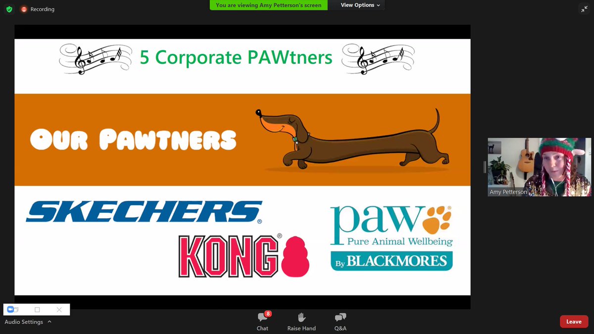 "You are all pawsome!"Now it's  @AmyIsSuper on Guide Dogs Australia's Pawgust campaign.Kept it simple: Walk, raise money, support guide dogs.Great stewardship, well thought through supporter journey.These puns are relentless! #IWITOT