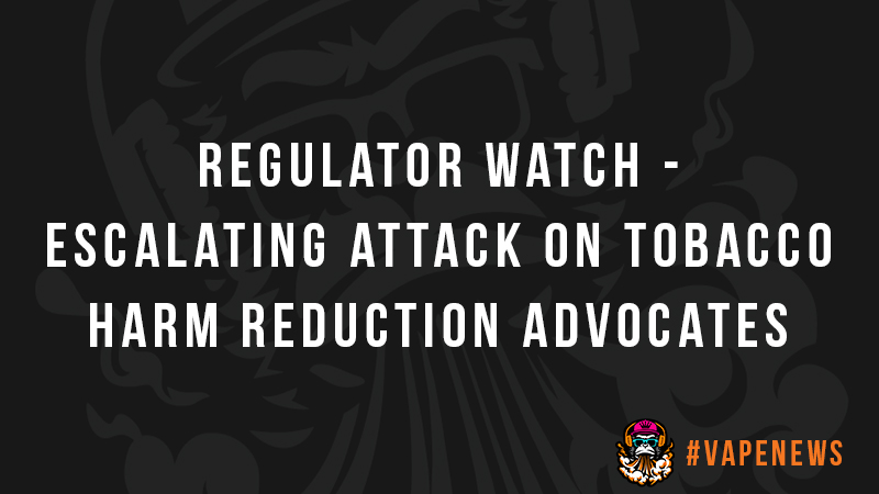 Kingkongvapeuk's tweet photo. Are tobacco control officials blacklisting and bullying THR researchers in their effort to destroy vaping as a viable alternative to smoking?
Watch #RegulatorWatch to find out.

Source https://t.co/7eIrWrpAly

#VapeNews https://t.co/0OpIe5jAeg