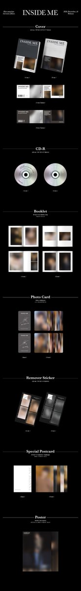 beepskpop's tweet photo. [OPEN PO] Kim Sung Kyu 3rd Mini Album - Inside Me
Rp 315.000

Release: 14 December 2020

Pilihan Versi:
- Ver A / Black
- Ver B / White

Content:
- Cover
- Sleeve
- CD
- 84 Pages Photobook
- Remover Sticker
- Photocard
- Special Postcard
- POSTER https://t.co/EMh9yhife1