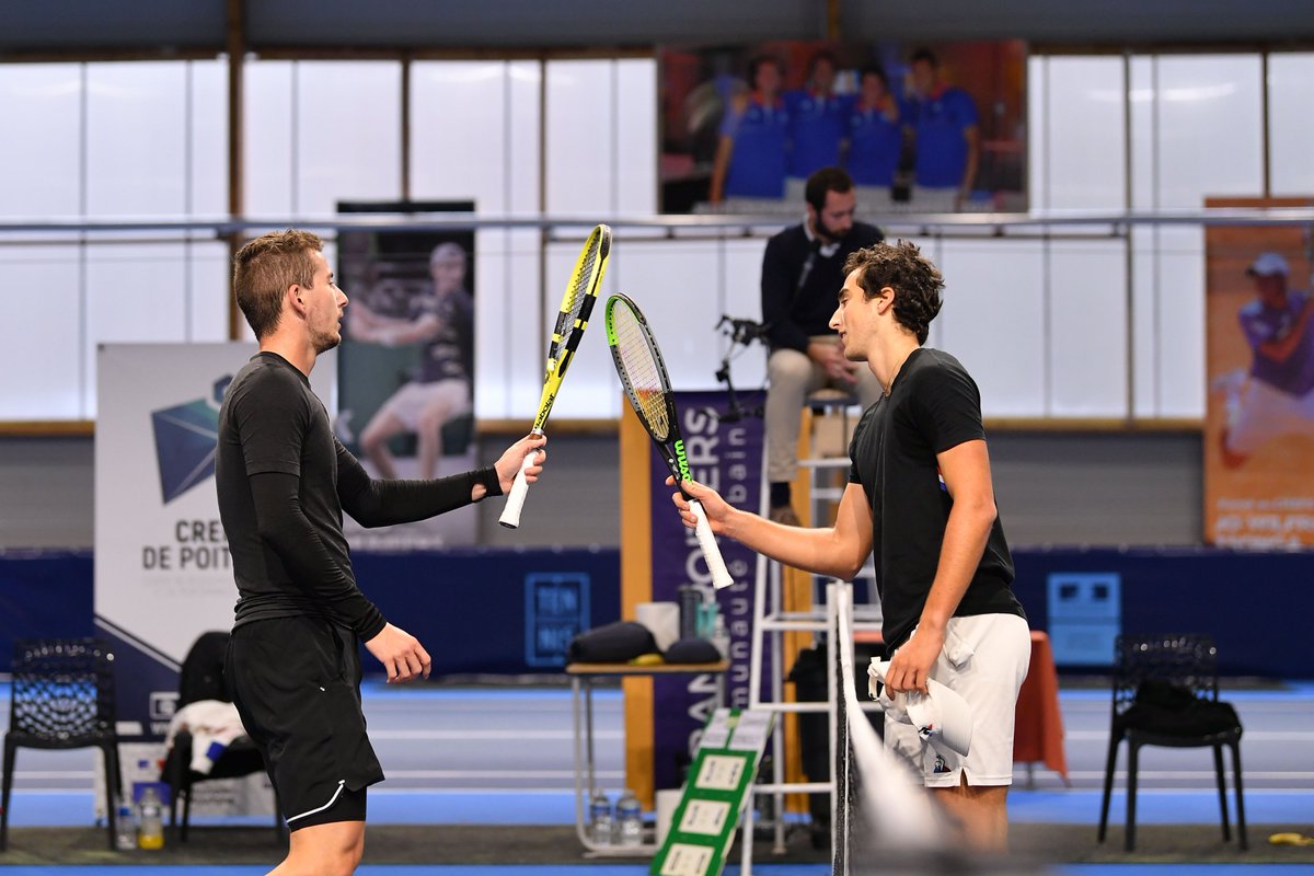 FFTennis's tweet photo. 🏆 @AliceRam2 chez les dames et 🏆 @CorentinDenolly dans le tableau messieurs sont titrés au Challenge Pro de Poitiers !
➕ https://t.co/YMb2FP18pS
#ChallengeProFFT https://t.co/BYmw7jLp0N