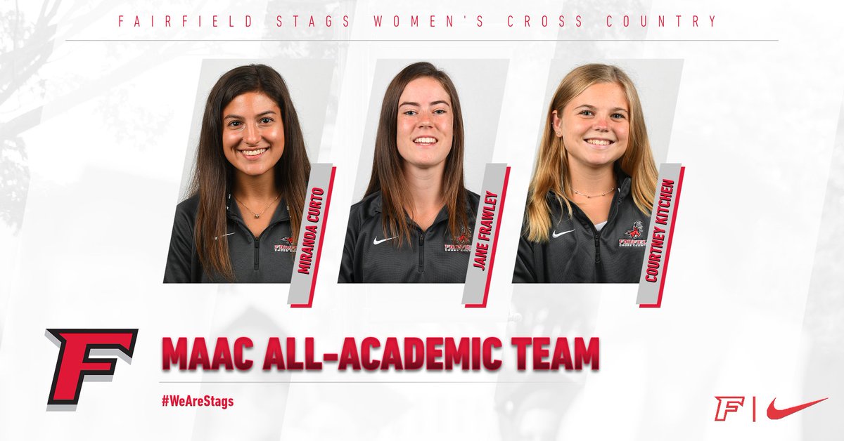 FairfieldStags's tweet photo. Congratulations to the six #StagsXC women named to the ππππ ππ₯π₯-ππππππ¦π’π ππππ¦!
#WeAreStags π€πββοΈ https://t.co/nfCCM9W2Eg