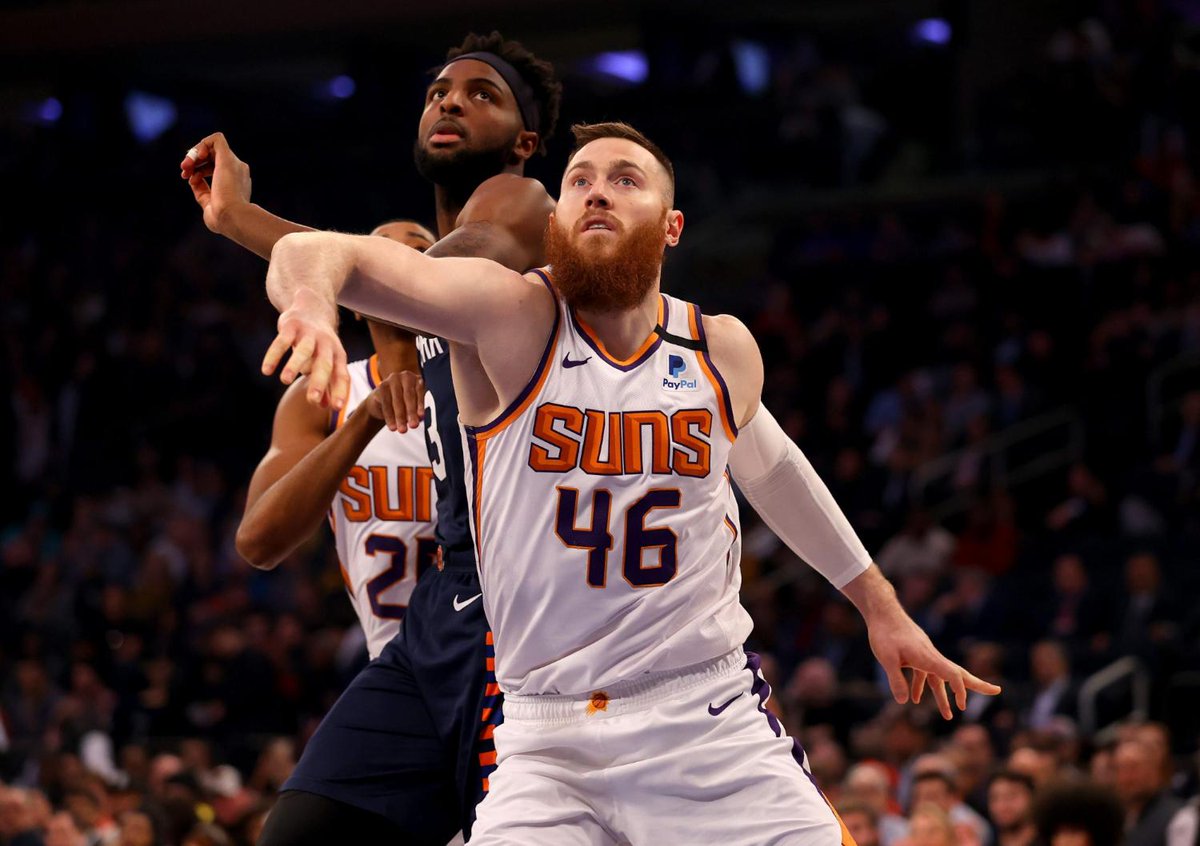Raptors newcomer Aron Baynes was hard at it long before camp opened Via