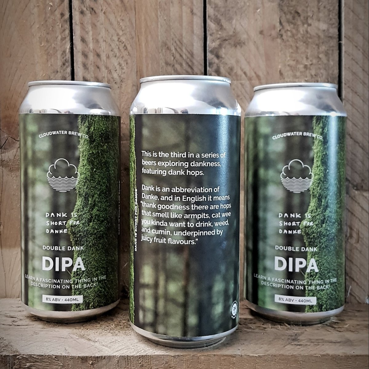 temple_beer's tweet photo. In from @cloudwaterbrew .. a West Coast IPA collab with @ekobrewery, Double Dank DIPA and fresh Citra & Mosaic TIPA action. Don't sleep on these .... 🏃♂️🏃♀️ #DrinkFresh #HopsFadeFast https://t.co/JivR6lXiyT
