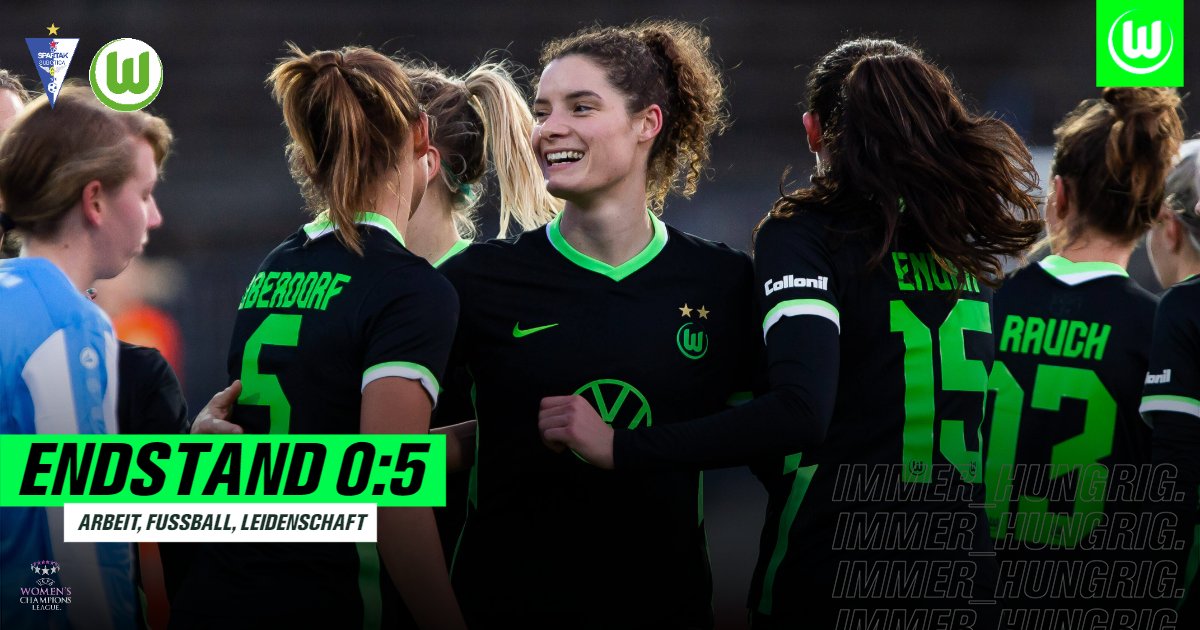 VfL_Frauen's tweet photo. 💚 AUFTAKTSIEG in der KÖNIGSKLASSE 💚

#SUBWOB #VfLWolfsburg https://t.co/POXMGZVKxe