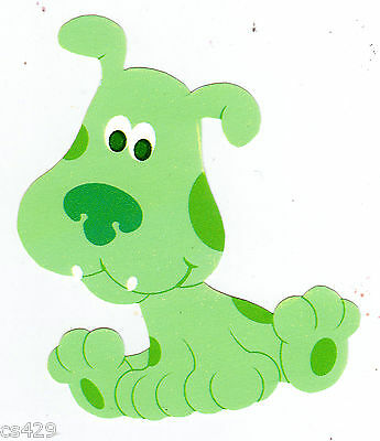 what is the green dog on blues clues