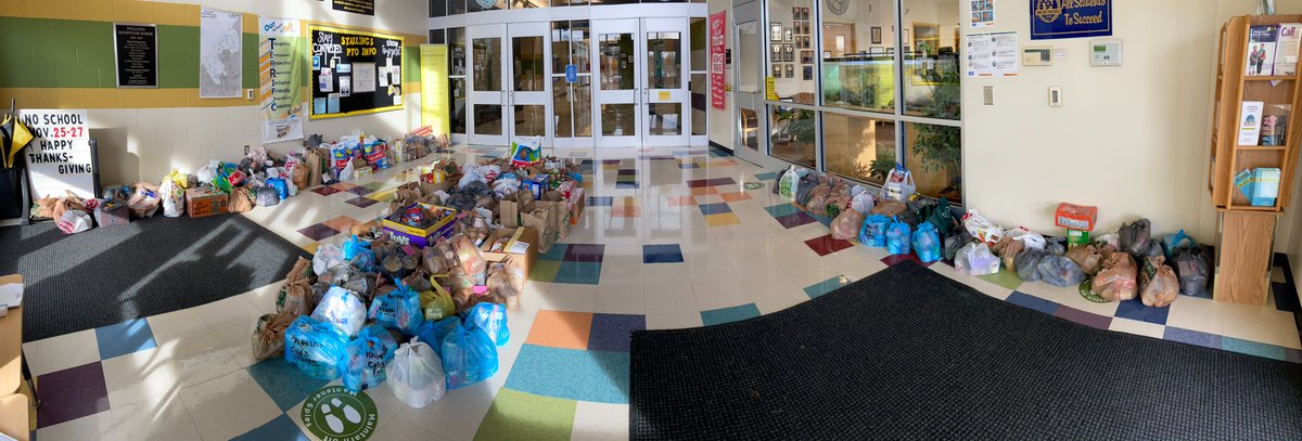 StallingsESNC's tweet photo. Thank you to our wonderful Stallings students and their families! We collected 2,654 cans for our canned food drive! All donations will benefit the Union County Christmas Bureau. Thanks to the @Kiwanis club for sponsoring the canned food drive! #UCPSGivesBack @AGHoulihan @UCPSNC https://t.co/bbs22x2Ni5