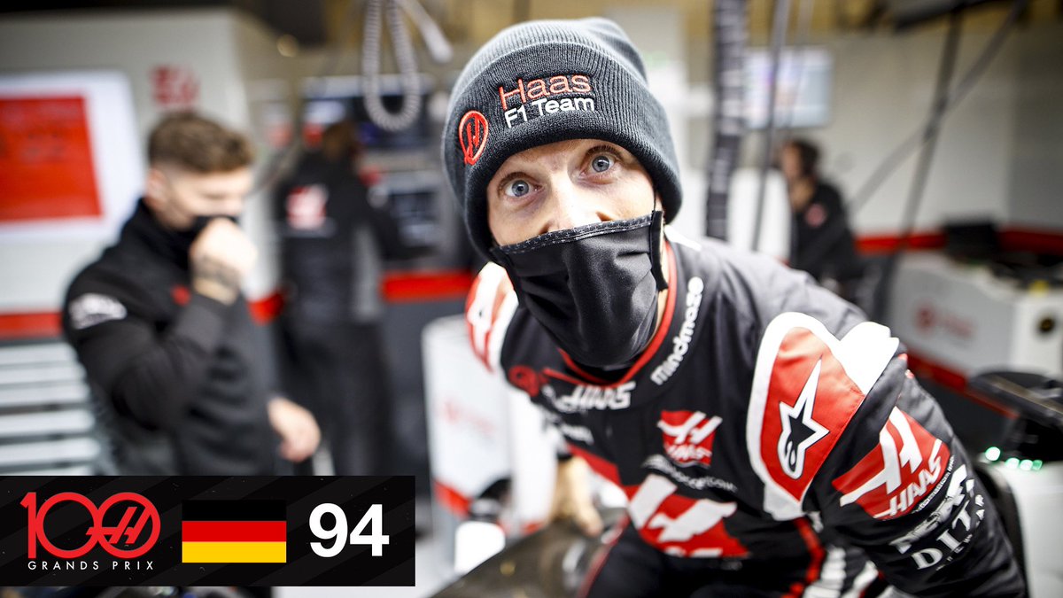 More new circuits to visit as Romain battles his way into the points at the Nürburgring  #HaasF1  #Haas100