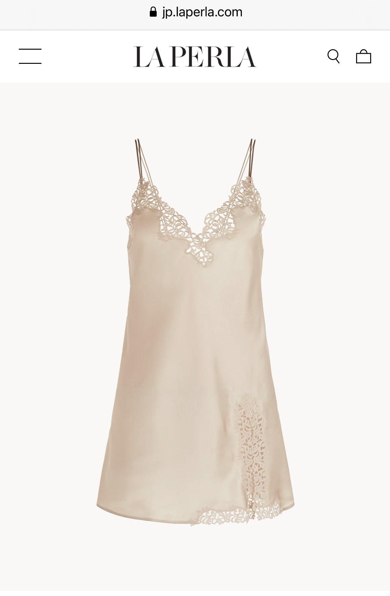 LA PERLA ラ・ペルラ キャミソール 減らそ LA PERLA ラ・ペルラ キャミソール 減らそ