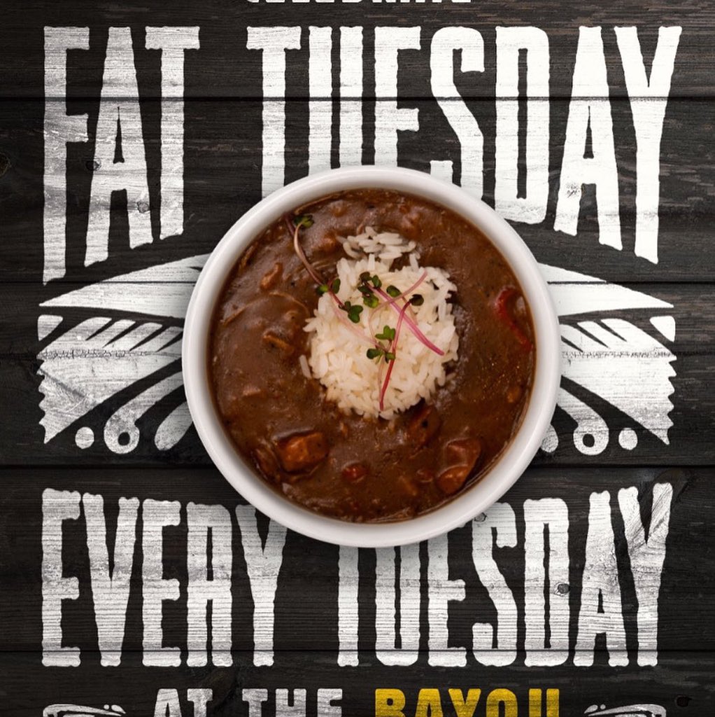 DatBayou's tweet image. Did you miss Fat Tuesday this week? Don’t worry it will be back again next week calendar 🗓