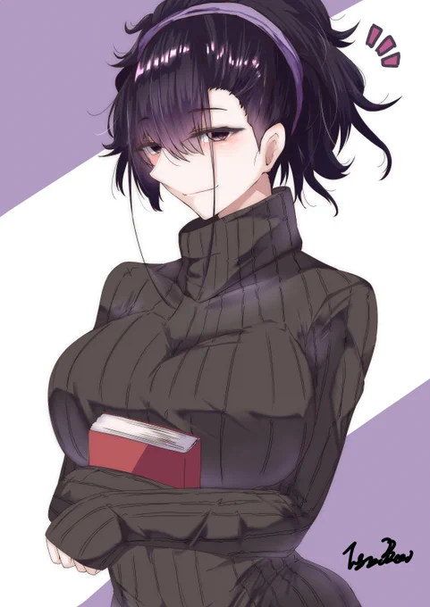これが(騎)髪型香子さん
#FGO 
#紫式部 