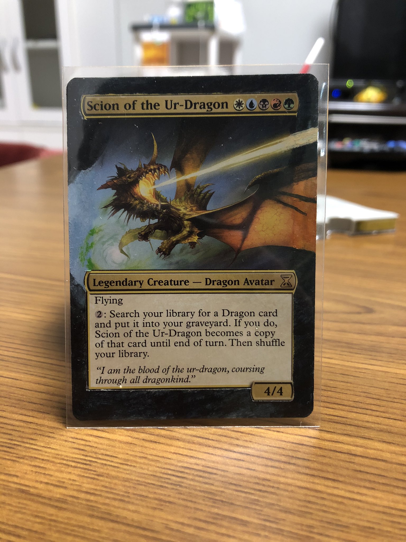 直送商品 Mtg 始祖ドラゴンの末裔 英語版 Foil マジック ザ ギャザリング