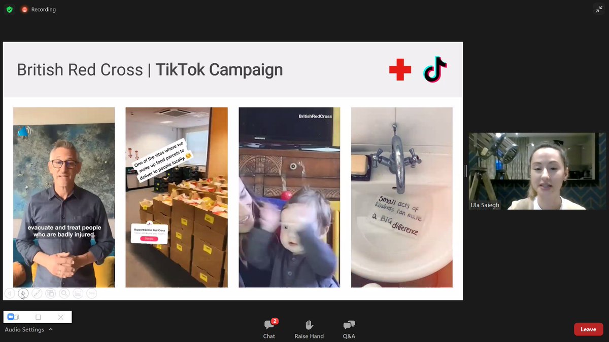 Used celebrities who could personalise their content authentically to reach new audiences. Live Streams worked well to generate donations. Lewis Capaldi raised £250k in an hr.Great breadth of content. Pioneered use of clickable donation stickers.Engaged young donors. #IWITOT