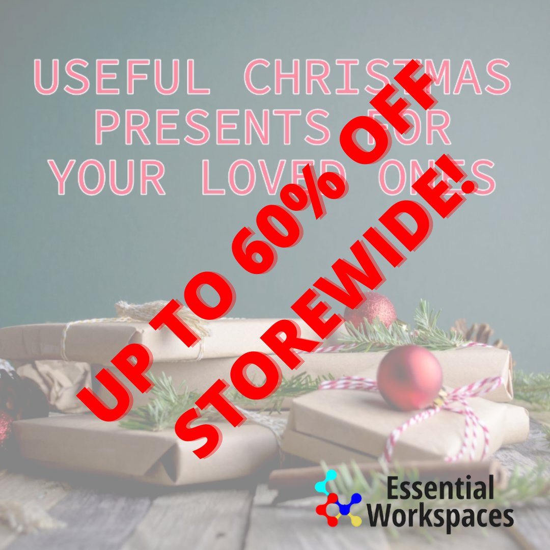e_workspaces's tweet image. 🧐 With up to 60% off hundreds of products, why not have a browse around our site today a pick up a bargain!

#xmasshopping #furnitureshop #gadgetshop #usefulstuff #techgadgets