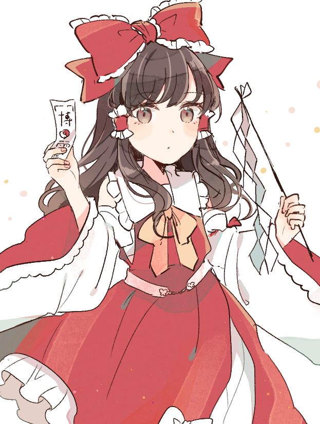 博麗霊夢 「れいむ 」|もずくず🐘例大祭う34bのイラスト