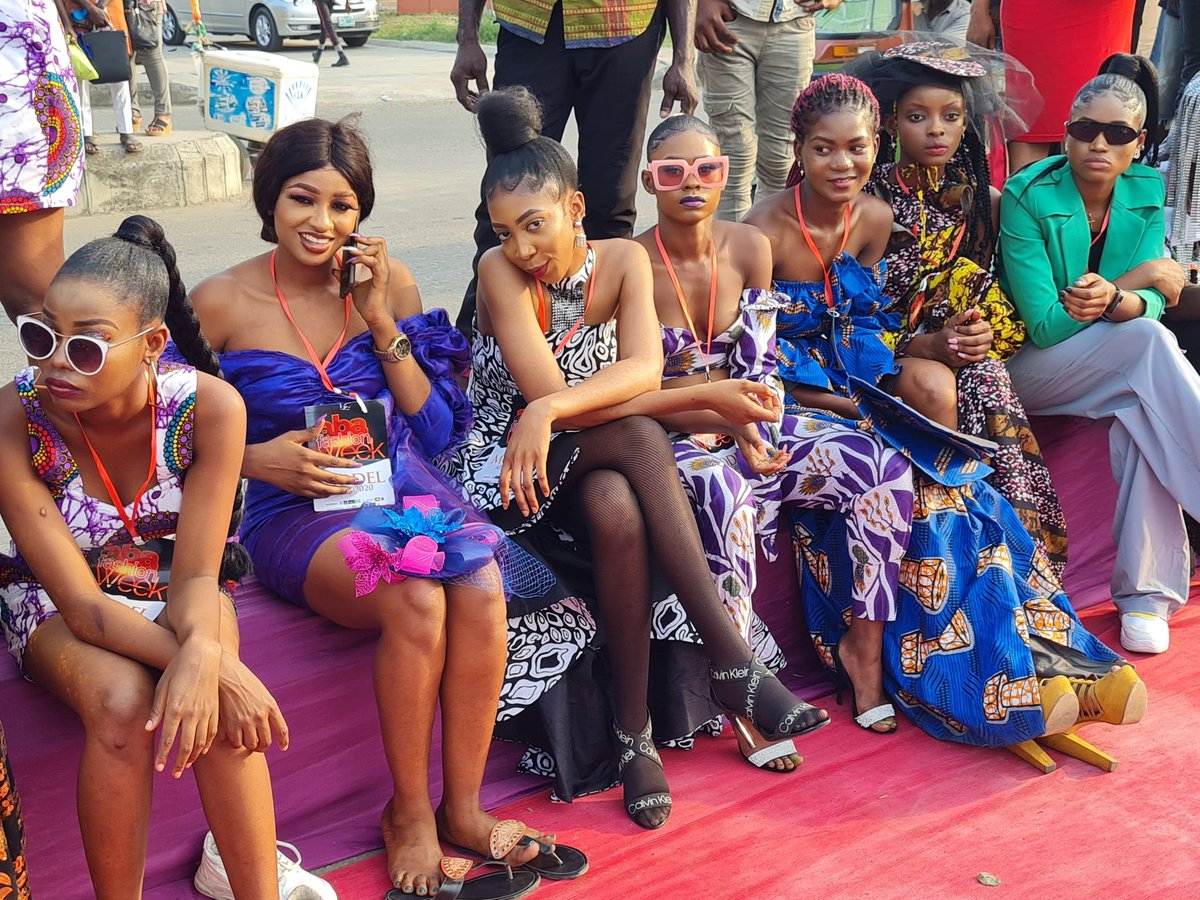 Best believe. Aba Fashion Week 2020Street Fashion Show.Fem.