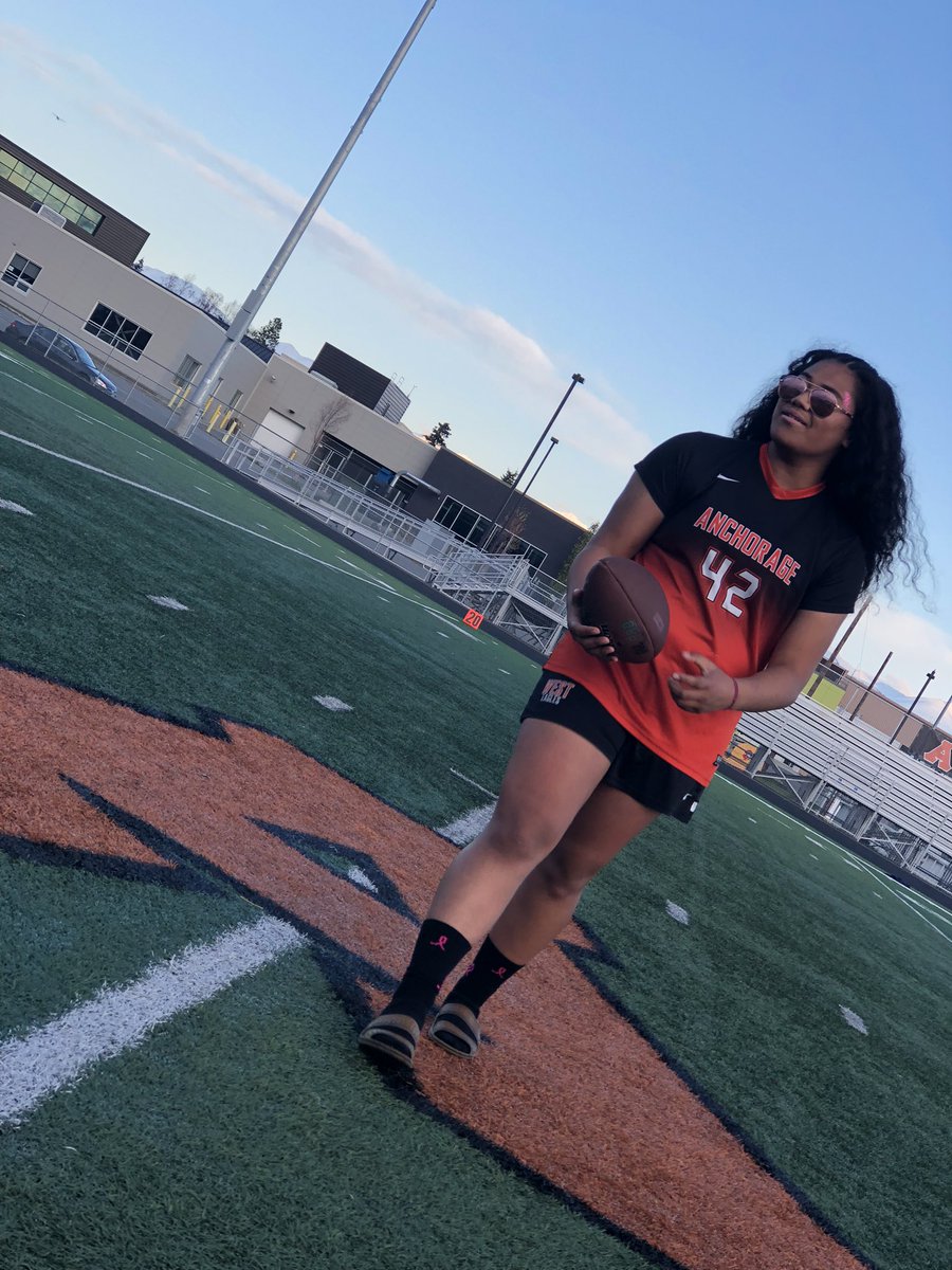 risaavaafuti's tweet photo. I am truly blessed to announce that I'll be attending Midland University to play/be apart of the all Women's Flag Football team &amp; continue my academics!

On December 13th, 2020 at 3:45pm, I'll be signing my letter of intent to commit with Midland U 🏈
#OneEagle🦅 @MidlandU_WFlag https://t.co/sJePZ2Pil6