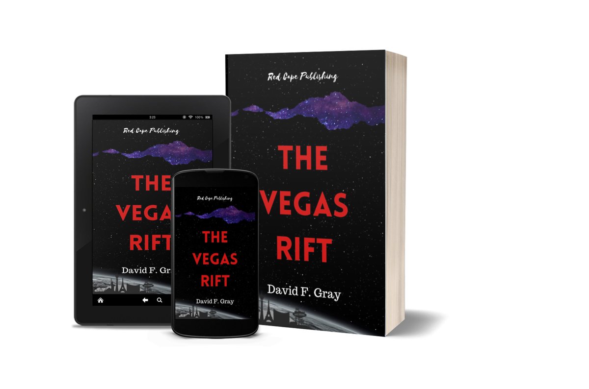 The Vegas Rift by David F. Gray, an epic blend of #scifi, #fantasy, and #cosmic #horror. #promotehorror #spreadthehorror #redcapehorror
Kindle &amp; Paperback mybook.to/Vegas 
Hardback barnesandnoble.com/w/the-vegas-ri…