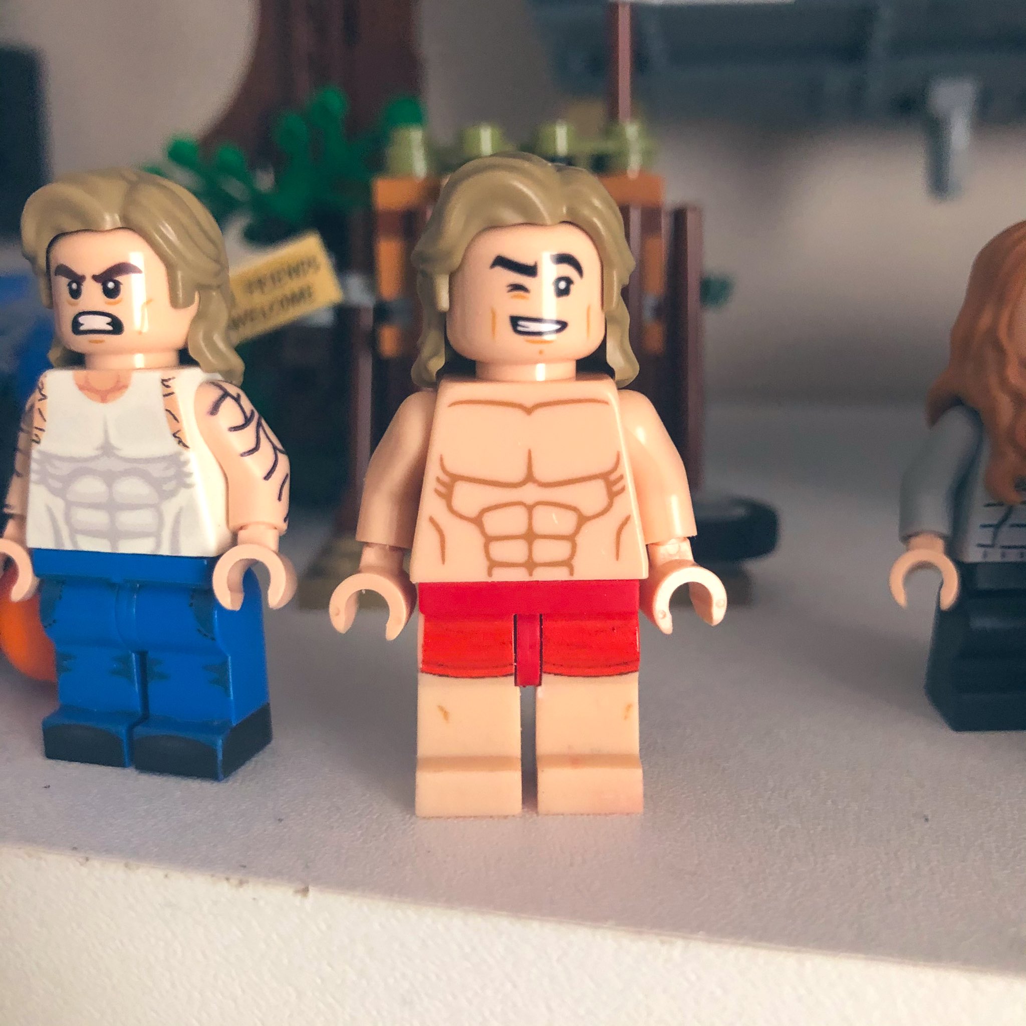 Custom LEGO Stranger Things Minifigure Billy Hargrove