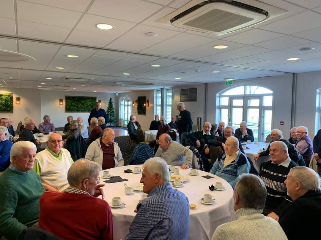 Ronez_Ltd's tweet photo. The annual #guernsey Christmas Coffee Morning was held at the Peninsula Hotel recently and was attended by 46 #Ronez pensioners. It's a great opportunity to hear stories of past experiences and to find out how the Company has performed over the past 12 months. https://t.co/6Ip1n53yw4