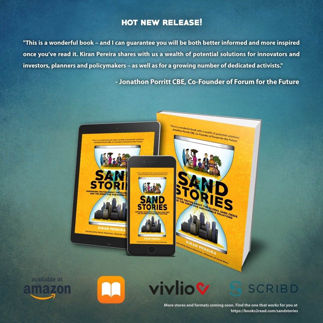 BIG NEWS: The Sand Stories book is now available in ebook &amp; paperback formats. The hardback option to be released next week &amp; audiobook next month. To buy the book, follow the links at books2read.com/sandstories
If you read it, please do leave reviews wherever you can🙏 #sandstories