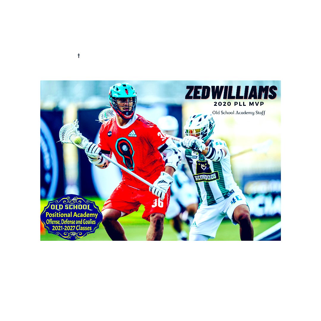 Welcome Zed Williams to Old School Positional Academy Staff!#lacrosse #PLLMVP #ProfessionalAthlete #attackman #development #collegecoaches #lacrossecamp
