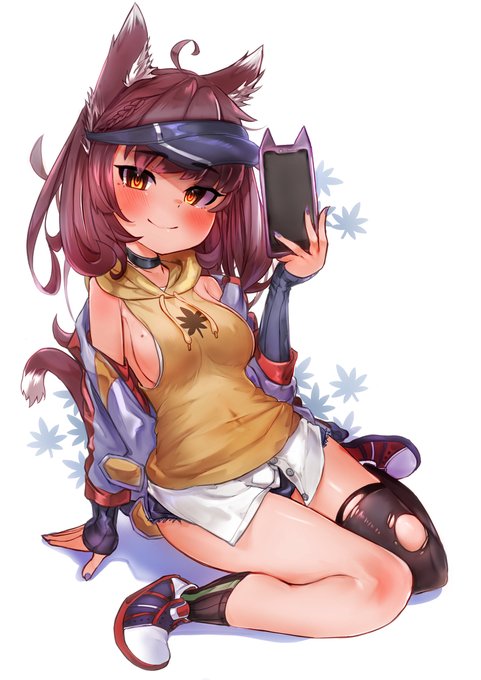 貓。 #猫耳 #女の子 #獸耳 #大腿 #貓耳 #オリジナル  