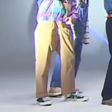 sometimes he will get too lazy to put on his shoes the whole way and he just likes to step on them like this. he does it ALL THE TIME so usually he just wears slides