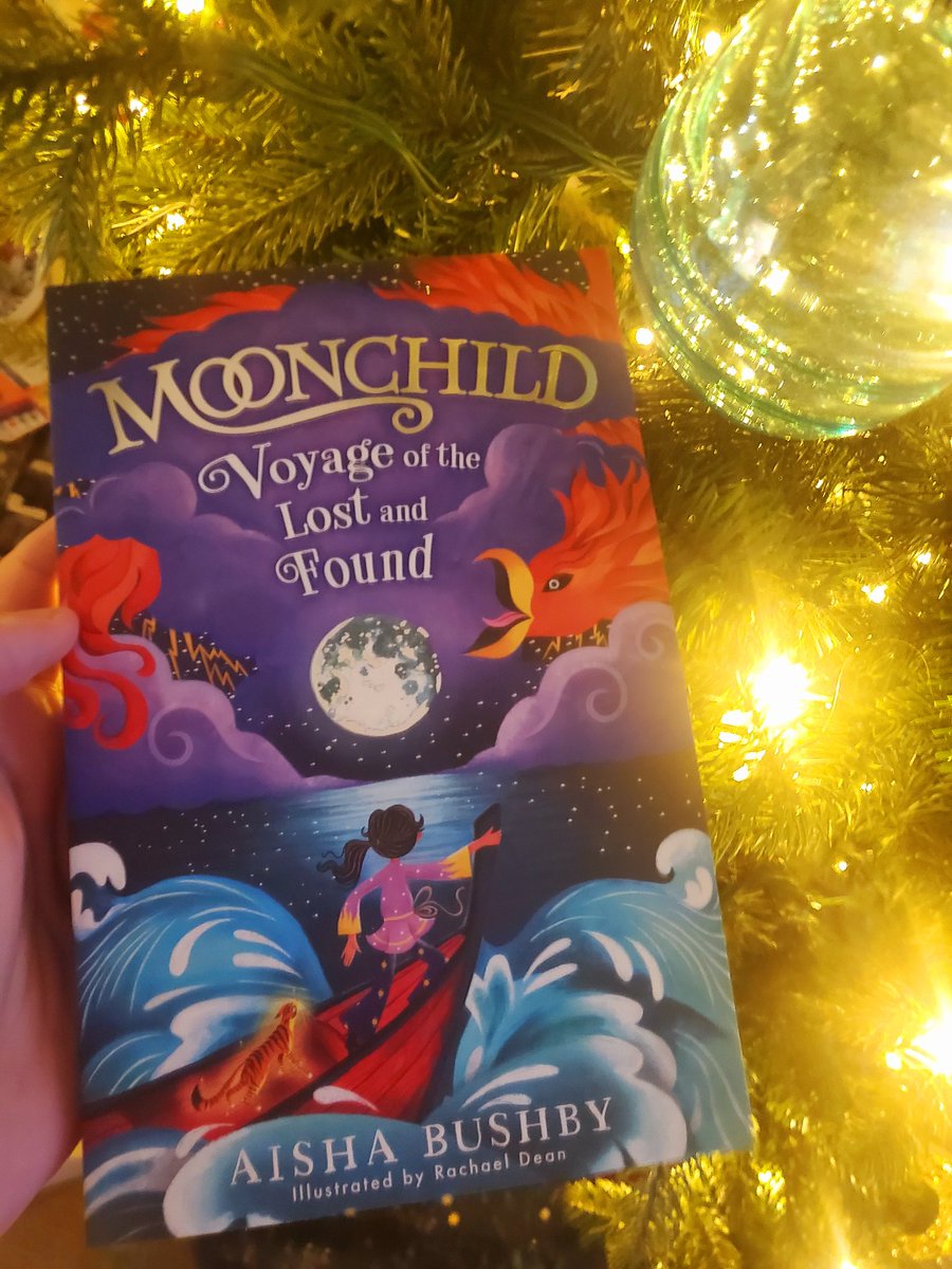 Moonchild by  @aishabushby Could not be more new to this list if it tried. Bought it this morning and only meant to read the first few chapters. Finished it in two hours. Glorious. Adventure, love, setting and heart. This is a gem and perfect for sensitive, intelligent readers.