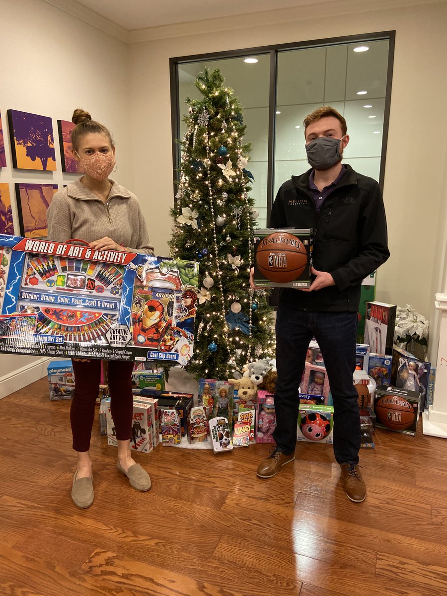 NelsonForensics's tweet photo. This holiday season, Nelson Forensics was pleased to again participate in the Grace Bridge Toy Drive, with a donation of nearly 100 gifts for children. The toy drive benefits the local Wrapped in Love program to provide gifts to families in need. https://t.co/YVrdoiVbMX