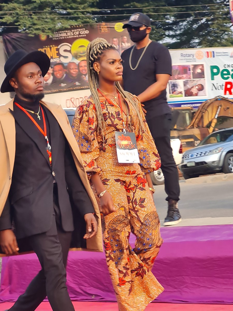 60 Models doing their thing at the Street Fashion. Tomorrow, Masterclass with Mai Atafo and  @Nobsdaslushhkid Friday, Grand Finale Runway Show.Aba Fashion Week 2020Supported by  @BetKingNG